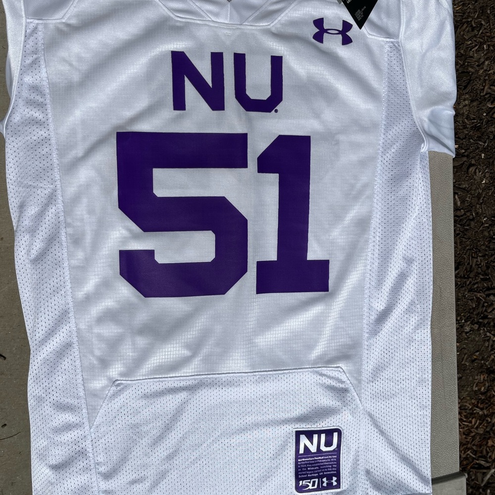 NWT Northwestern football jersey